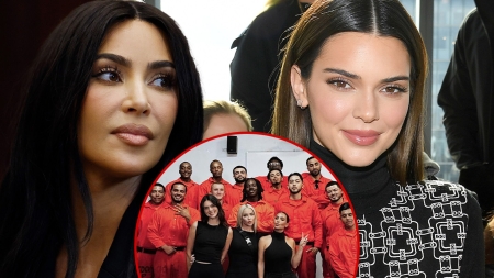 Kim Kardashian & Kendall Jenner Show Support For Prison Firemen Program