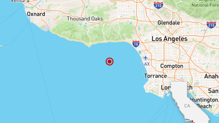 Small earthquake in Santa Monica Bay causes weak shaking along coast