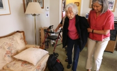 The monthly tab for her in-home elder care: $18,000. She can cover it, but how many others can?