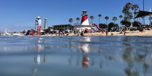Hundreds rescued from rip currents off Newport Beach on July Fourth
